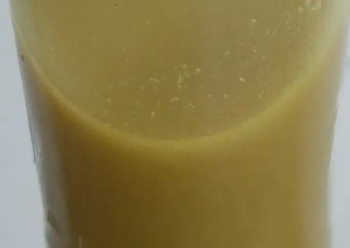 Kaldu kuning untuk pelengkap bubur nasi