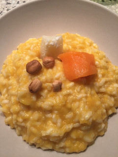 Foto di Risotto zucca pecorino e nocciole