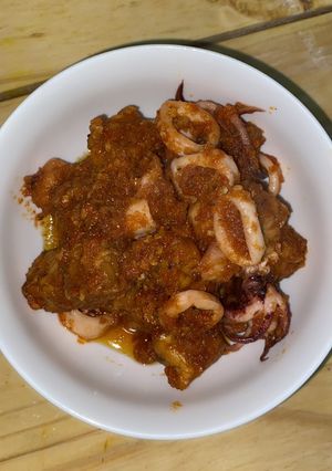 Foto resep Cumi Mercon
