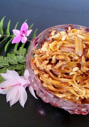 Hình của món Mứt chuối xào gừng #ngon_bất_ngờ.