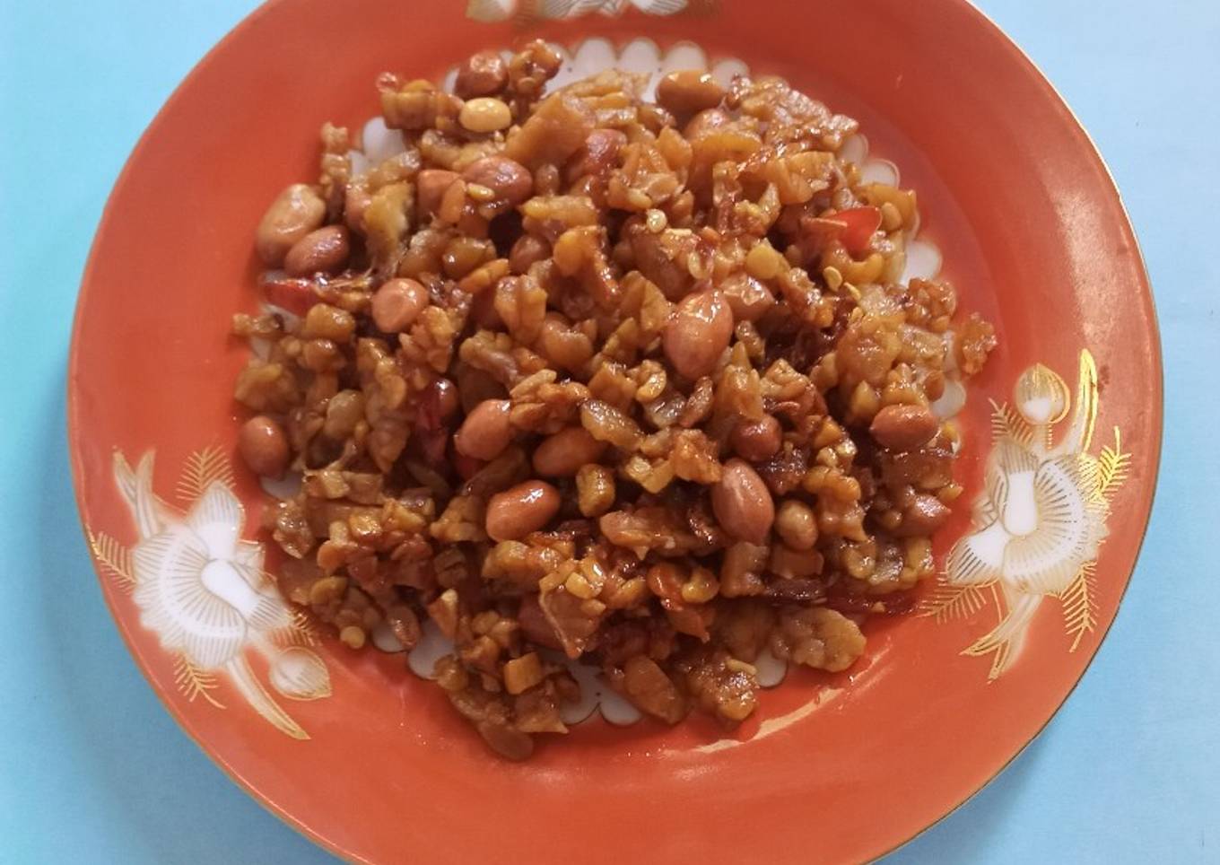 Orek Tempe - Kacang