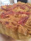 Torta de plátano maduro con queso y bocadillo🥧🍮🍌🧀🥚🍳🧀🍌🍮🥧