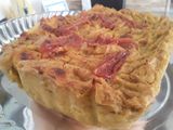 Torta de plátano maduro con queso y bocadillo🥧🍮🍌🧀🥚🍳🧀🍌🍮🥧