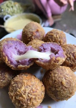 Hình của món Bánh khoai mỡ.