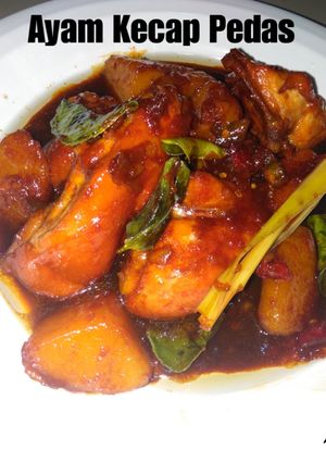 Foto resep Ayam Kecap Pedas