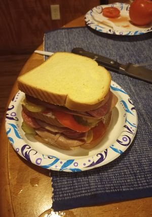 A picture of Mischmasch Sandwich.