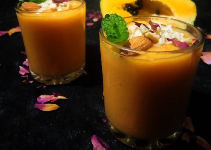 Recipe of Quick Papaya Smoothie