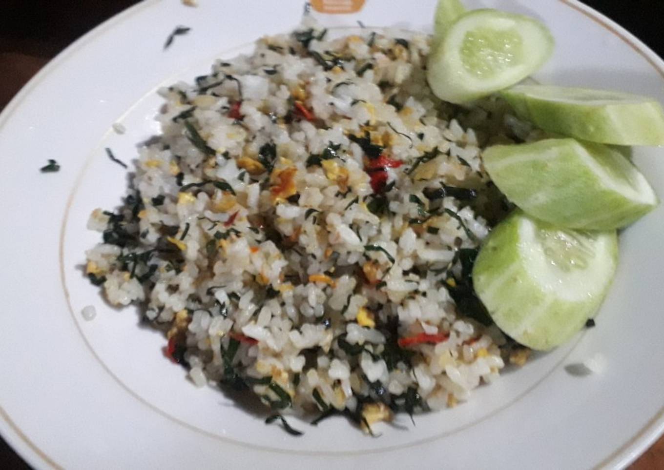Resep Nasi goreng daun mengkudu/daun paceanti gagal