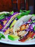 Tacos de carnitas de puerco