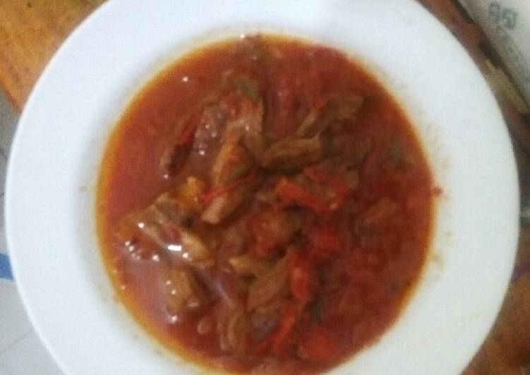 Steps to Make Favorite Beef stew#authormarathon#