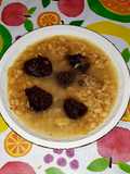 Arroz, col y habichuelas con costilla de cerdo