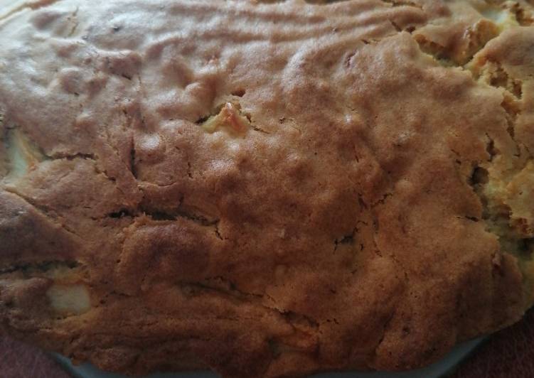 Bizcocho casero de manzana
