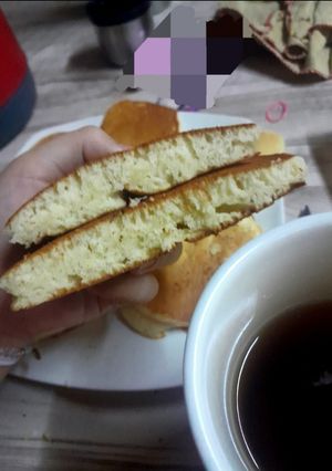 Una foto de Panqueques esponjosos