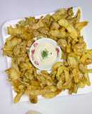 سناك قشور البطاطس المقرمشه بالاعشاب 🥔