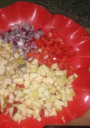 A picture of Fruits Salad.
