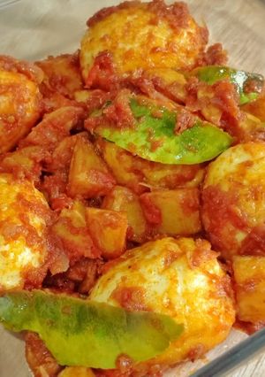 Foto resep Telur & Kentang Balado