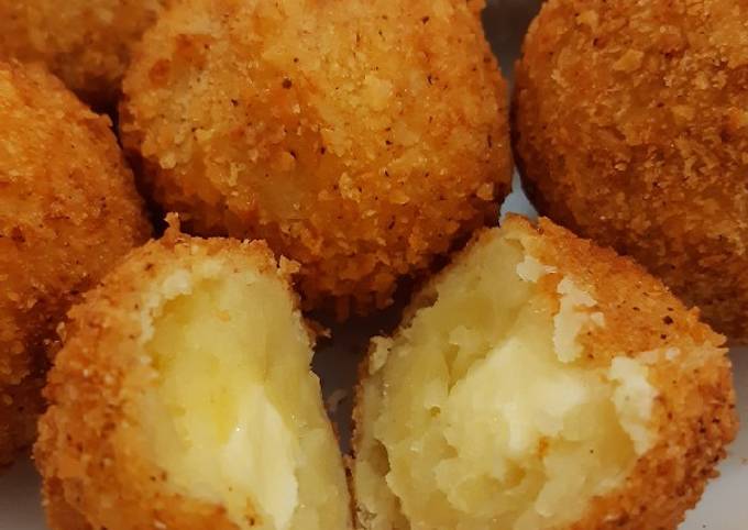 10 Cara Masak Potato Cheese Ball Kentang Bola Keju Yang Lezat