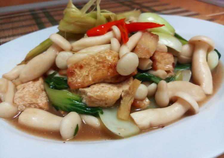 Resep Tumis Jamur, Pai Chai dan Tahu yang Enak Banget