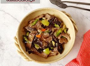 Foto resep Tumis Sei Sapi / Daging Asap