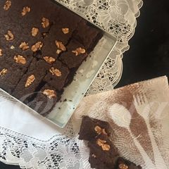 Eggless Chocolate Brownie A picture of Eggless Chocolate Brownie.
