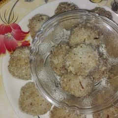 A picture of Coconut Mithai...❤️❤️❤️.