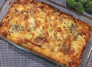 Foto resep Broccoli Cheese Casserole | Brokoli Keju Panggang