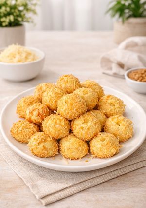 Foto resep Cheese Ball Crackers