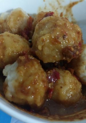 Foto resep Bakso Ikan Gabus Bumbu Kacang