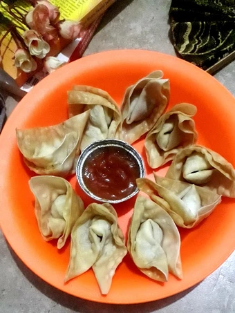 Cara Mudah Menyiapkan Resep  Pangsit goreng kriuk yang Menggugah Selera, Sempurna