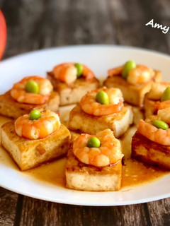 鮮蝦豆腐 / 家常菜 的食譜成品照片