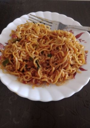 A picture of Spicy Maggie.