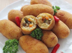 Foto resep Kroket Kentang, Lembut, Kokoh, Anti Ambyar