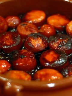 Una foto de Choricitos a la cerveza