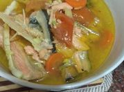 Gambar tulang salmon