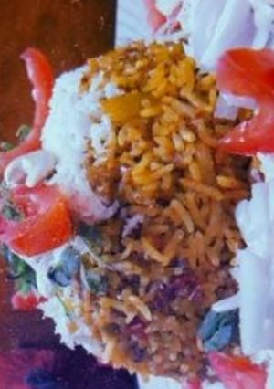 A picture of Masala dum Biryani.