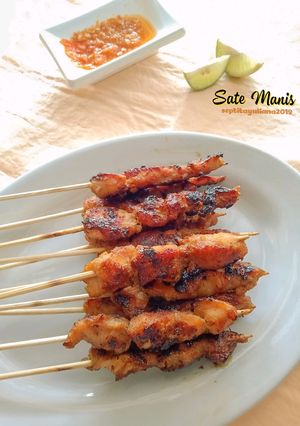 Foto resep Sate Ayam Manis