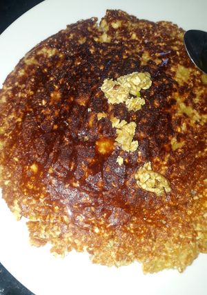 Una foto de Mini tarta de avena