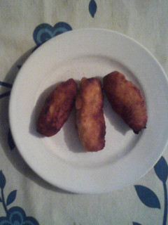 Una foto de Croquetas de pollo y huevo
