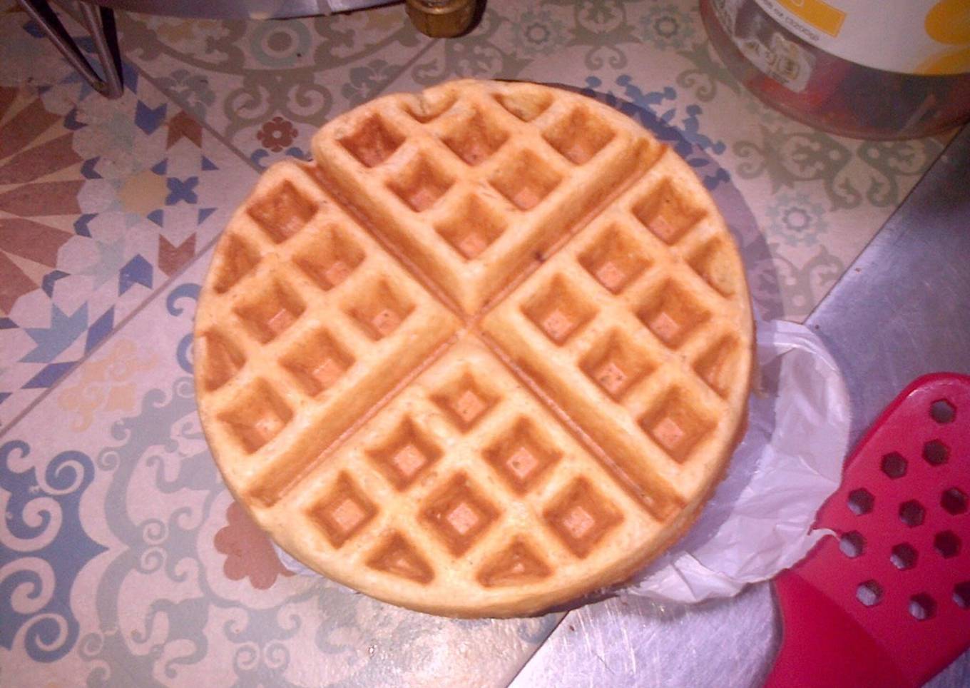 Waffles estilo belga