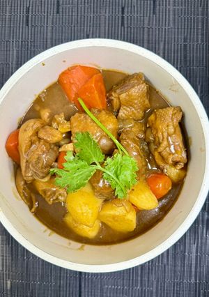 日式咖喱雞 的食譜成品照片