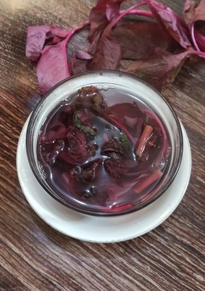 Foto resep Bening Bayam Merah