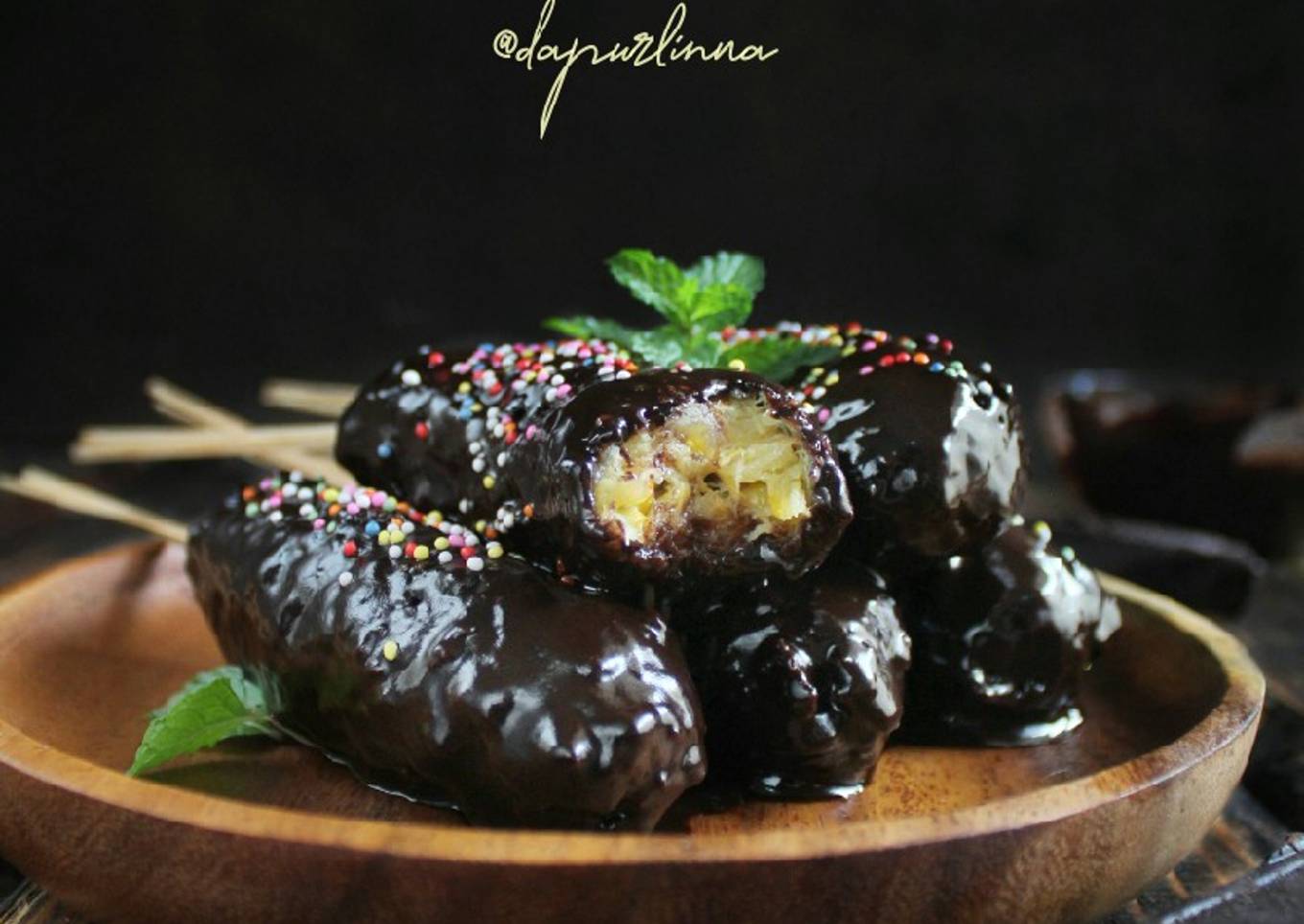Sate Pisang Coklat