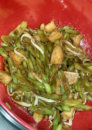 Foto resep Tumis buncis batog