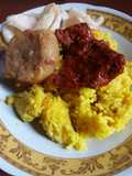 Nasi Kuning Masak Habang Daging Sapi (#Pr_BukanNasiBiasa)
