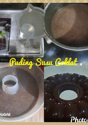 Foto resep Puding Susu Coklat Nutrijel