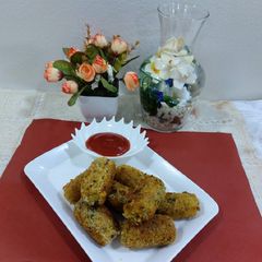 Poha cutlets A picture of Poha cutlets.