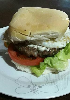 Una foto de Hamburguesas de carne