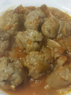 Una foto de Albóndigas con setas