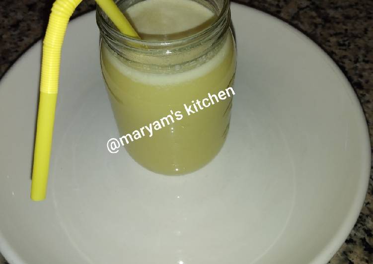 Pineapple and coconut juice