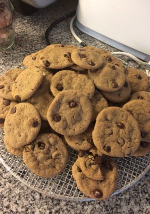 Una foto de Cookies con chispas de chocolate